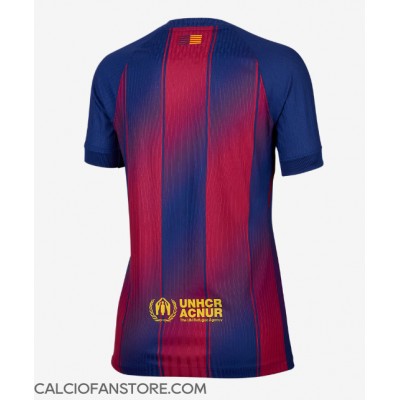 Maglia Calcio Barcelona Prima Divisa Donna 2025-26 Manica Corta Maglia Calcio Barcelona Prima Divisa Donna 2025-26 Manica Corta